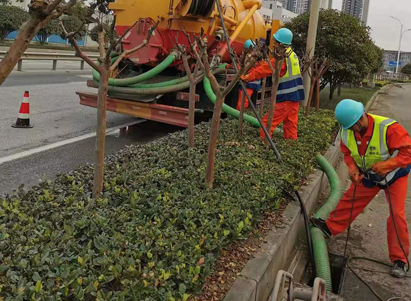延川市政管道清淤